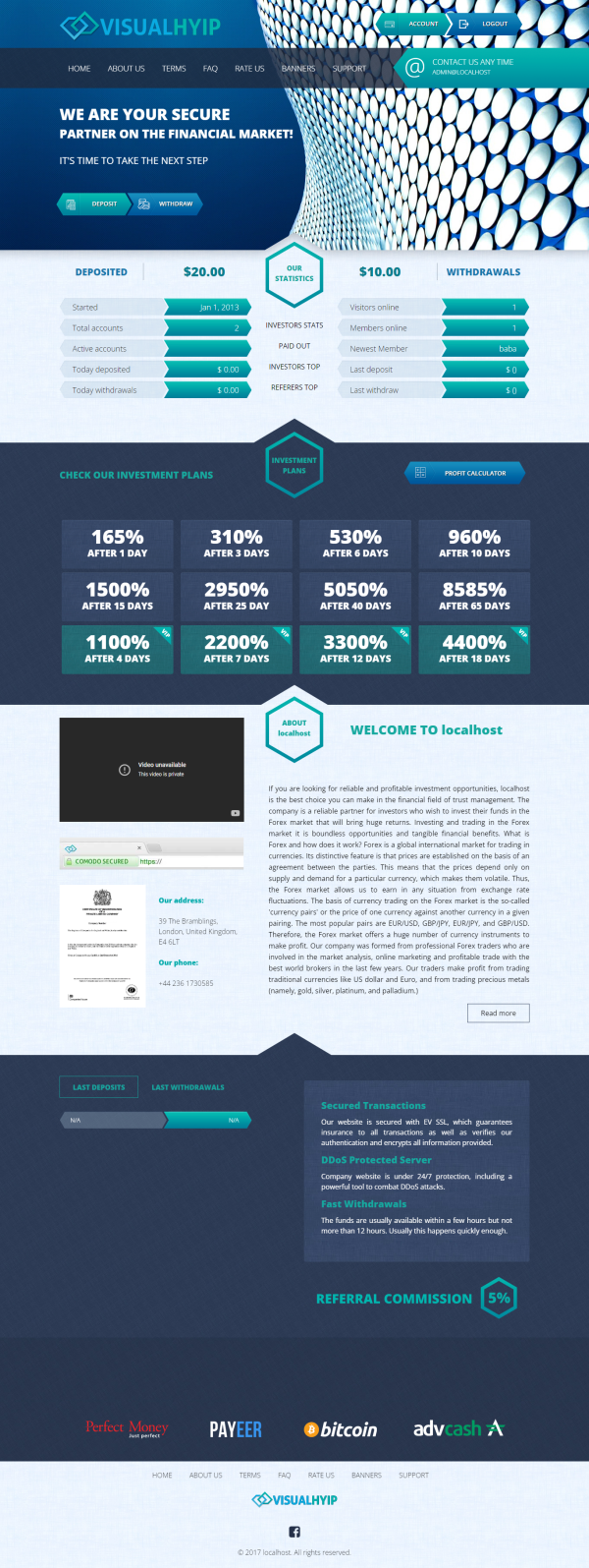 Basic GC HYIP Template 34