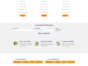 Basic GC HYIP Template 127