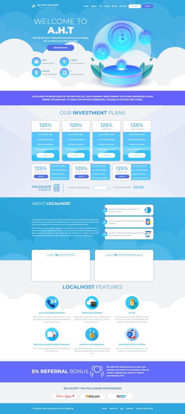 Basic GC HYIP Template 65