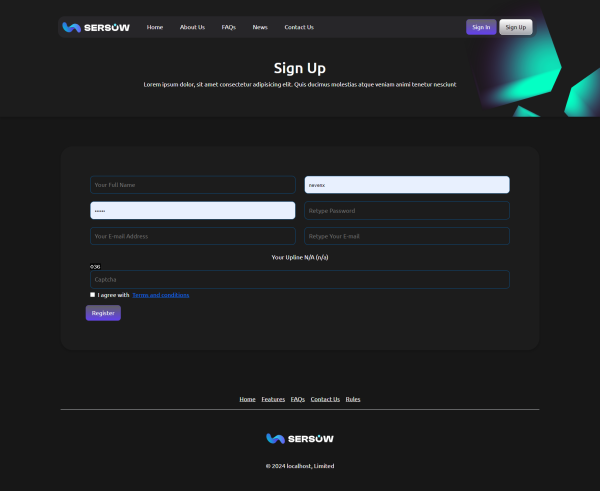 Unique HYIP Template 1