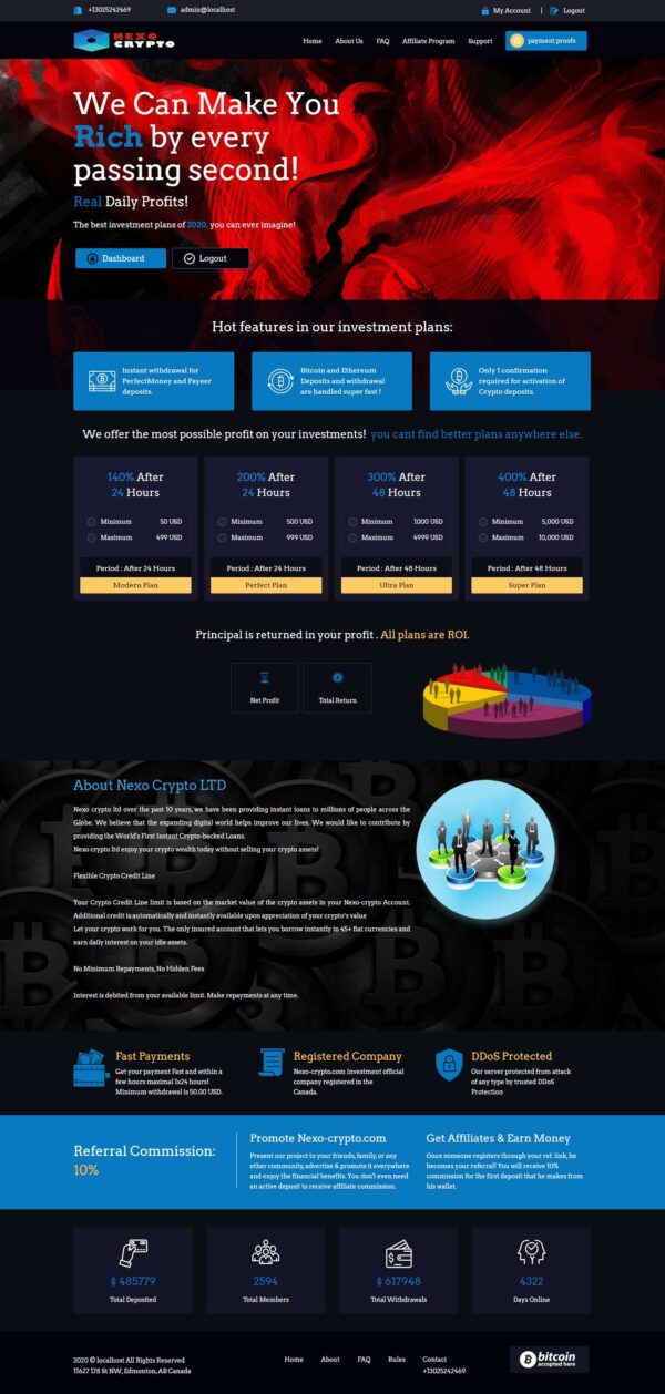 Basic GC HYIP Template 191