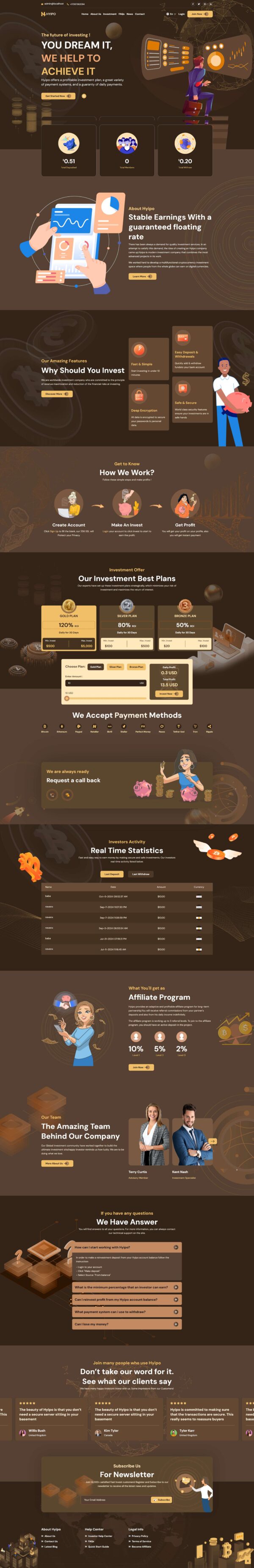Premium GC HYIP Template 09