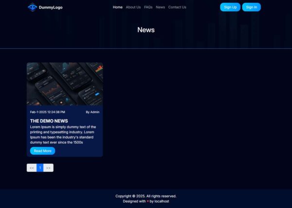 Unique HYIP Template 06
