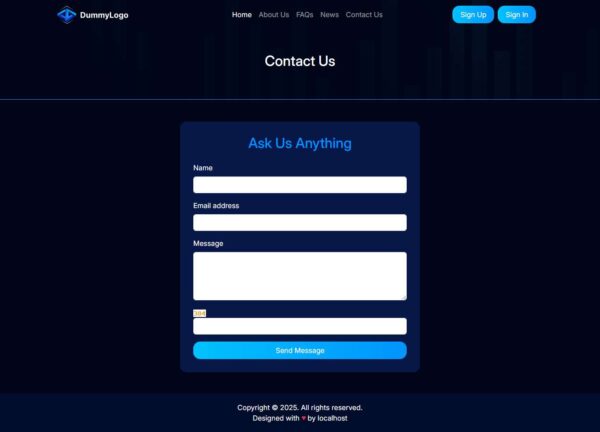 Unique HYIP Template 06