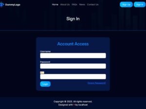 Unique HYIP Template 06