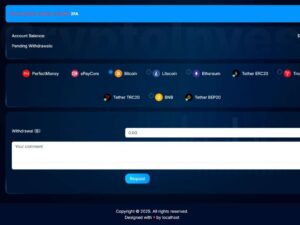 Alternative view of Unique HYIP Template 06