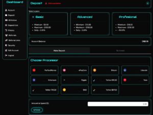 Unique HYIP Template 10
