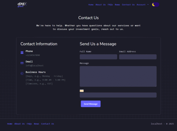 Unique HYIP Template 12