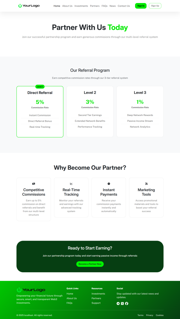 Unique HYIP Template 13