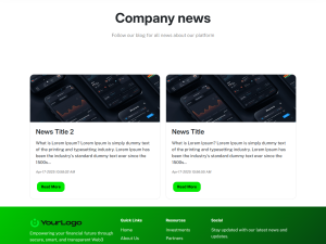 Unique HYIP Template 13