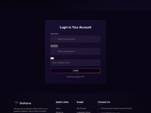 Unique HYIP Template 15
