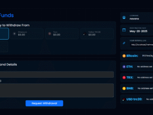 Alternative view of Unique HYIP Template 17